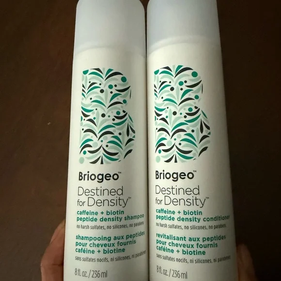Briogeo Destined For Density Caffeine + Biotin Peptide Shampoo & Conditioner - Picture 1 of 4